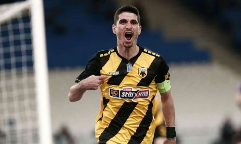 Petros Mantalos là thủ lĩnh sáng tạo của AEK Athens